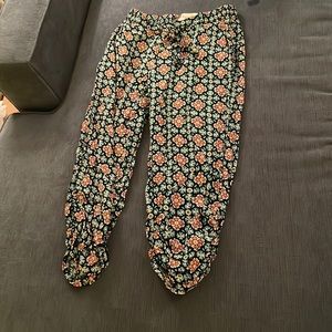 FLORAL PANTS